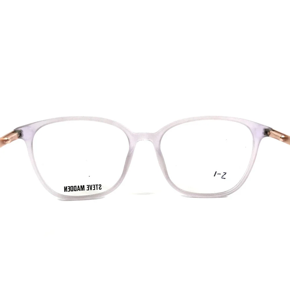 Steve Madden Eyeglasses Frames SKYLAH LILAC Tortoise Rose Gold Cat Eye 52-16-135